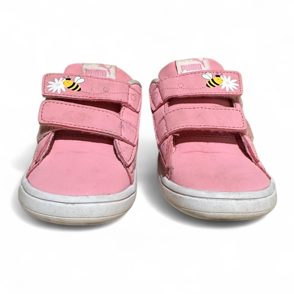 Puma Softfoam Bees Sneakers - Pink -‎ Toddler Size 8 C
